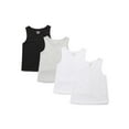 thumbnail image 1 of Garanimals Toddler Girl Core Jersey Tank Multipack, 4-Pack, Sizes 18M-5T, 1 of 5