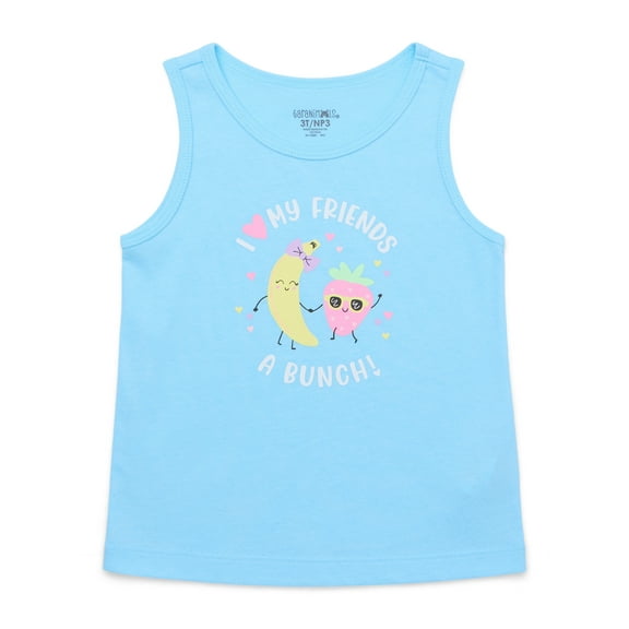 Garanimals Toddler Girl Graphic Jersey Tank, Sizes 18M-5T