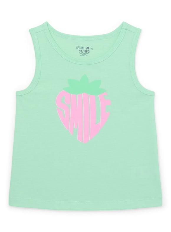 Garanimals Toddler Girl Graphic Jersey Tank, Sizes 18M-5T