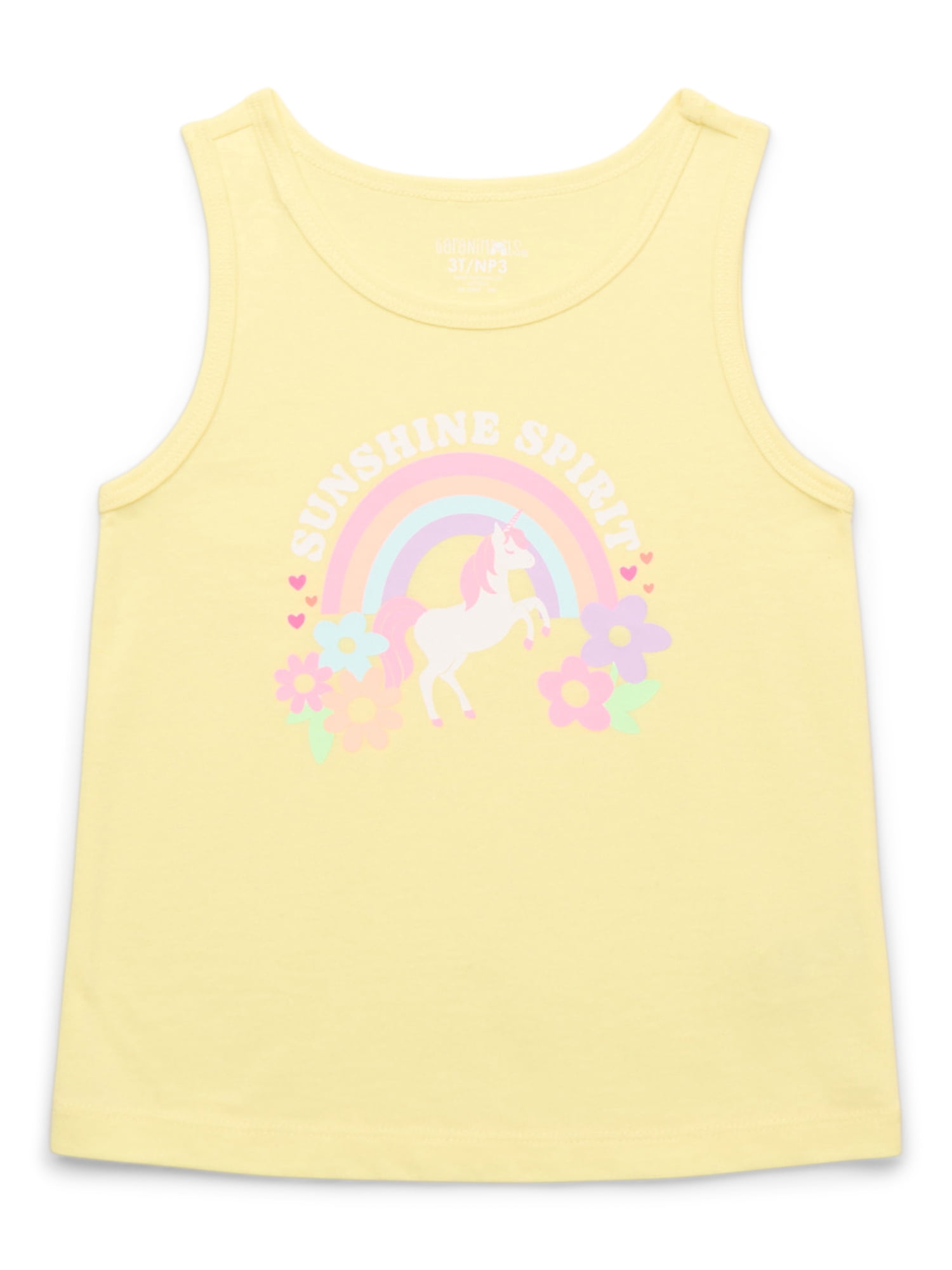 Garanimals Toddler Girl Graphic Jersey Tank, Sizes 18M-5T