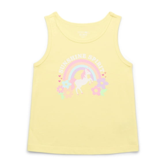 Garanimals Toddler Girl Graphic Jersey Tank, Sizes 18M-5T