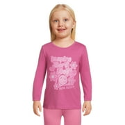 Garanimals Toddler Girl Long Sleeve Graphic T-Shirt, Sizes 18M-2T
