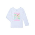 thumbnail image 1 of Garanimals Toddler Girl Long Sleeve Graphic T-Shirt, Sizes 18M-5T, 1 of 3