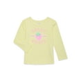 thumbnail image 1 of Garanimals Toddler Girl Long Sleeve Graphic T-Shirt, Sizes 18M-5T, 1 of 4
