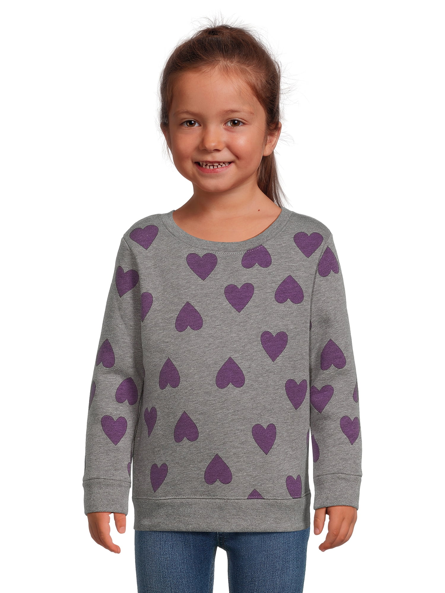 SALT AND PEPPER Mädchen Longsleeve Mit Pferde Print - Glitzersteine Langarmshirt