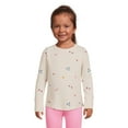 Garanimals Toddler Girl Long Sleeve Thermal TShirt, Sizes 12M 5T
