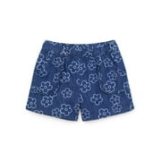 Garanimals Toddler Girl Print Denim Shorts with Ruffle Pocket, Sizes 18M-5T