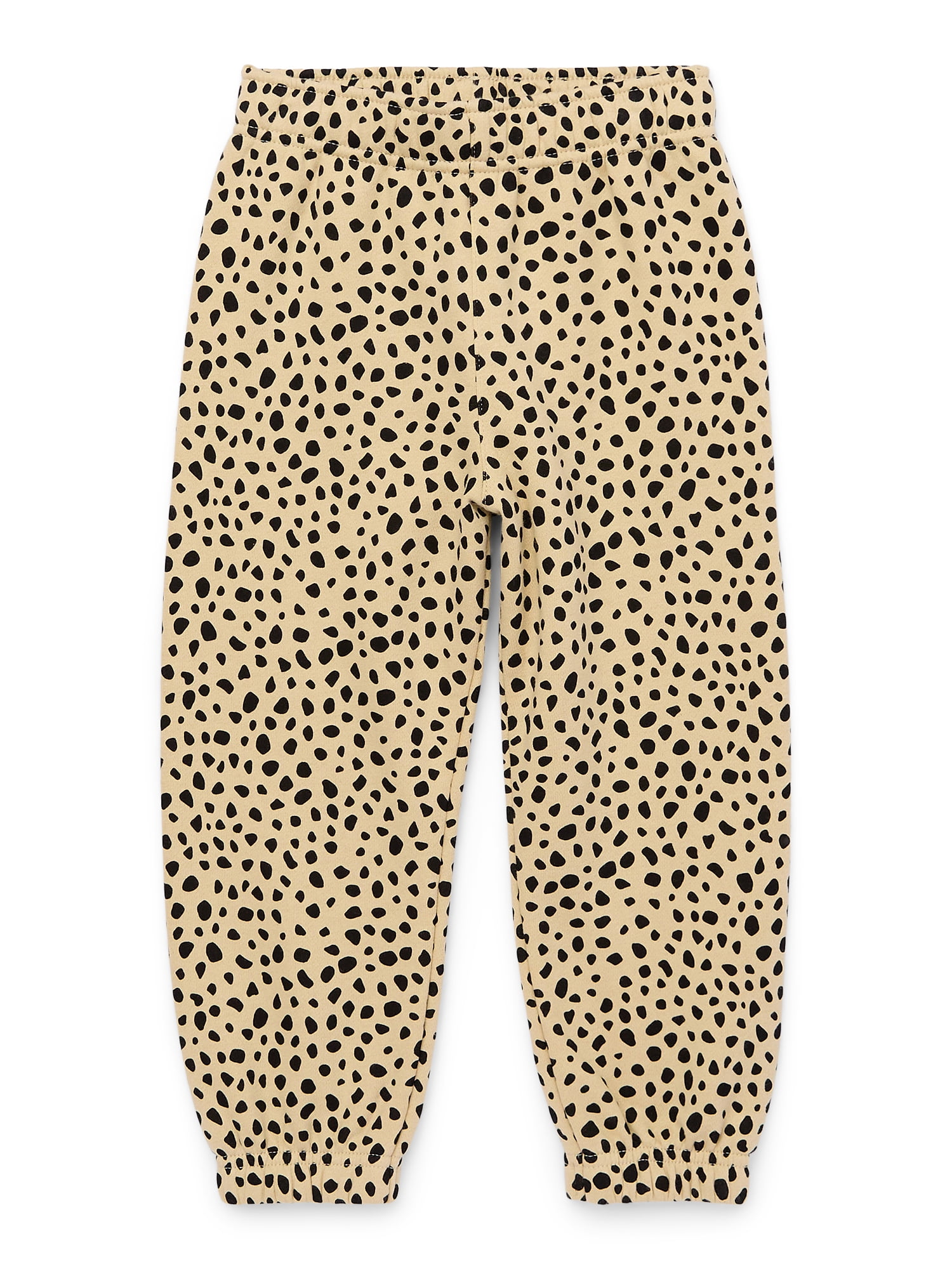 Garanimals Toddler Girl Print Fleece Joggers, Sizes 2T -5T