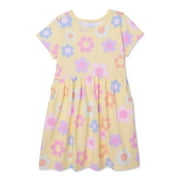Garanimals Toddler Girl Print Skater Dress, Sizes 12M-5T