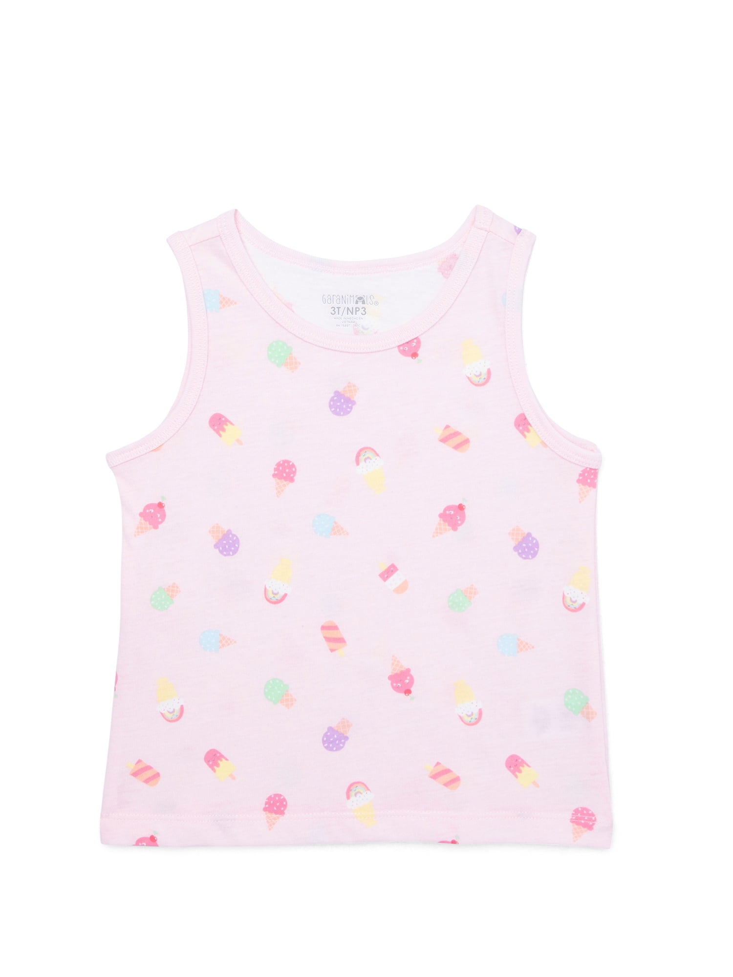 Garanimals Toddler Girl Printed Jersey Tank, Sizes 18M-5T