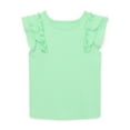 thumbnail image 1 of Garanimals Toddler Girl Ruffle Sleeve Rib Top, Sizes 18M-5T, 1 of 3