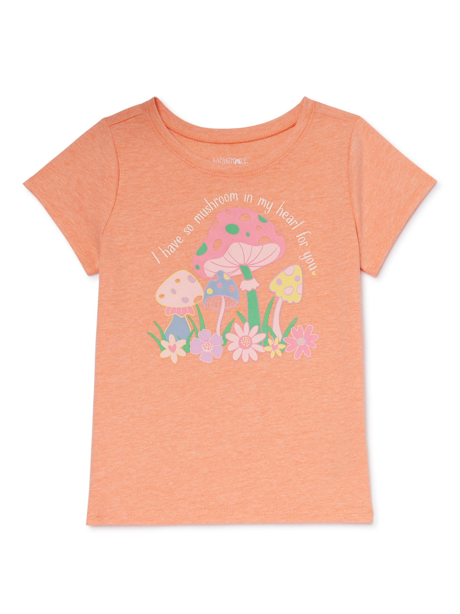 Garanimals Toddler Girl Short Sleeve Graphic T-Shirt, Sizes 18M-5T - image 1 of 4
