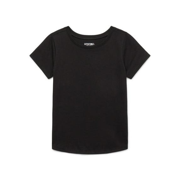 Garanimals Toddler Girl Short Sleeve Solid T-Shirt, Sizes 18M-5T