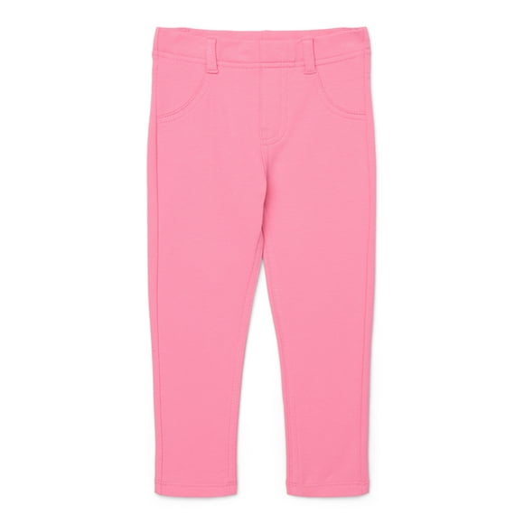 Toddler Girl Solid French Terry Jeggings, Sizes 18M-5T