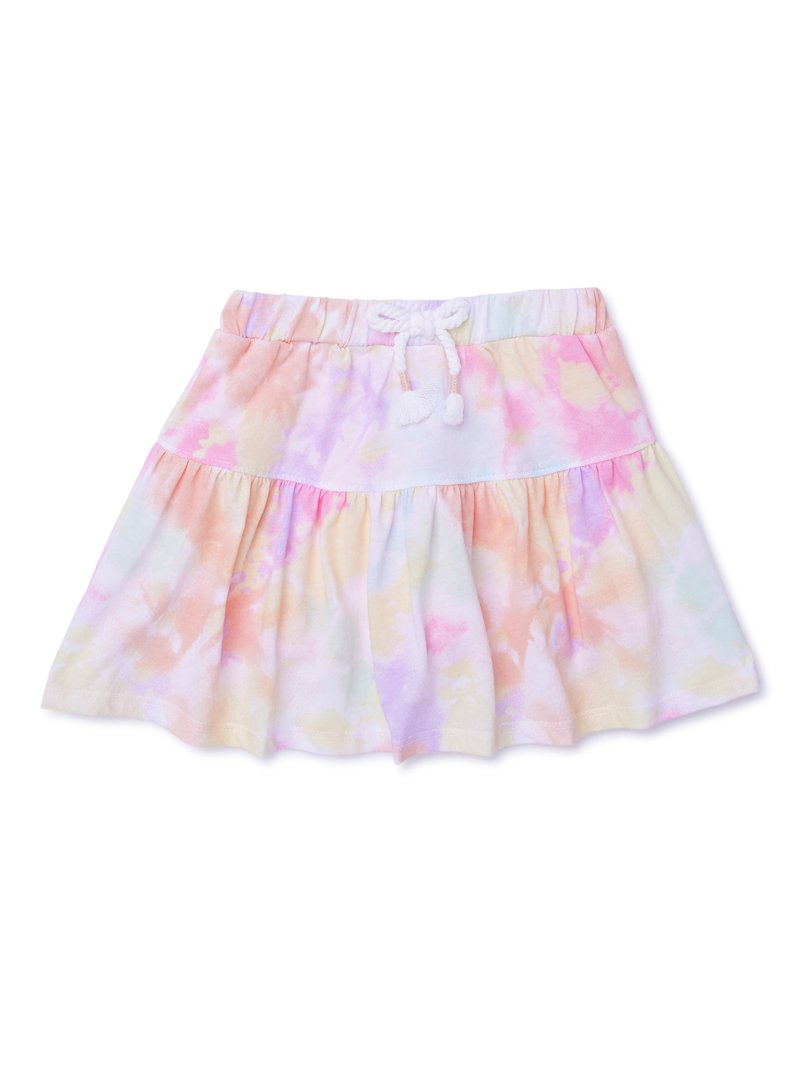 Garanimals Toddler Girl Summer Skirt, Tie Dye, Pull-On Ease