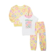 Garanimals Toddler Girls Fleece Outfit Set, 3-Piece, Sizes 18M-5T