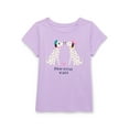 thumbnail image 1 of Garanimals Toddler Girls’ Graphic Tee with Short Sleeves, Sizes 18M-5T, 1 of 5