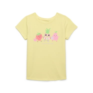 Garanimals Toddler Girls' Graphic Tee with Short Sleeves, Sizes 18M-5T