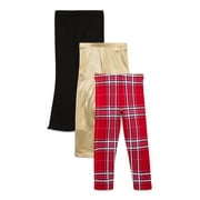 Garanimals Toddler Girls Leggings, 3-Pack, Sizes 18M-5T