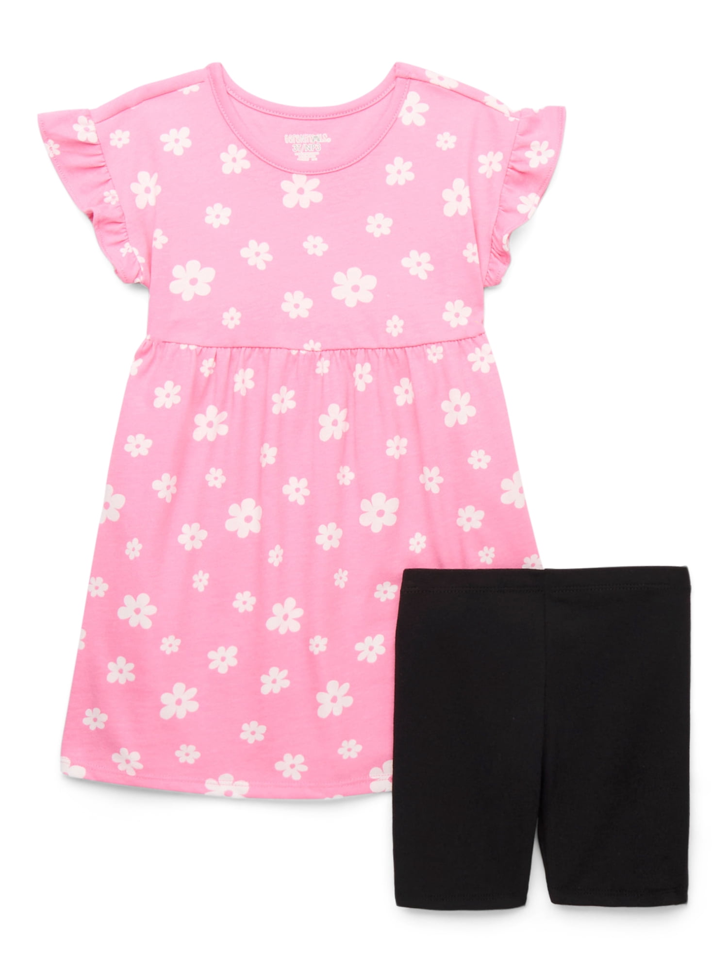 easy-peasy Baby and Toddler Girl Smocked Top and Skirt Set