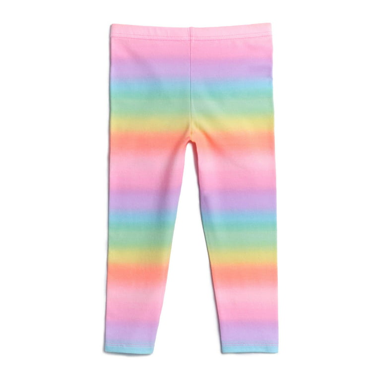 Garanimals Toddler Girls Rainbow Striped Legging 