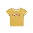 thumbnail image 1 of Garanimals Toddler Girls Short Sleeve Graphic Ringer Tee, Sizes 12M-5T, 1 of 4