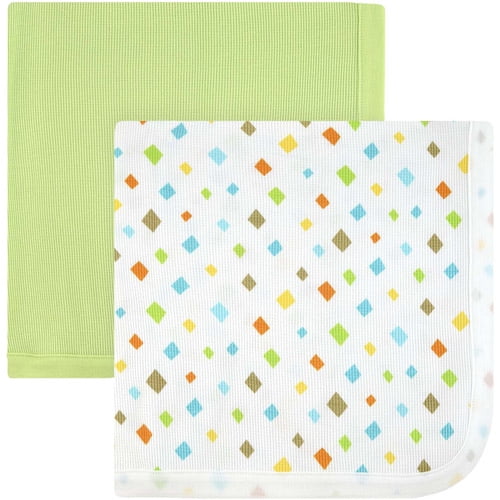 Garanimals "Wild Life" Thermal Receiving Blankets, 2Pack