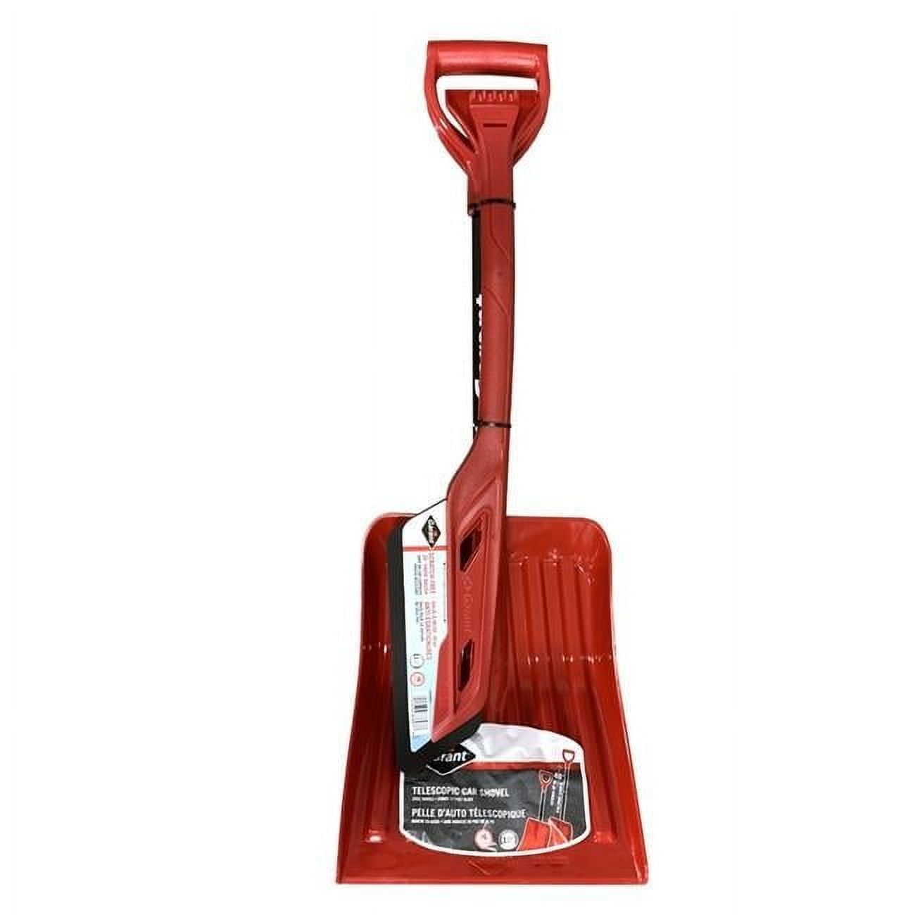 Garant 11 x 31.5 in. ABS Telescoping Car Shovel \u0026 Snow Brush