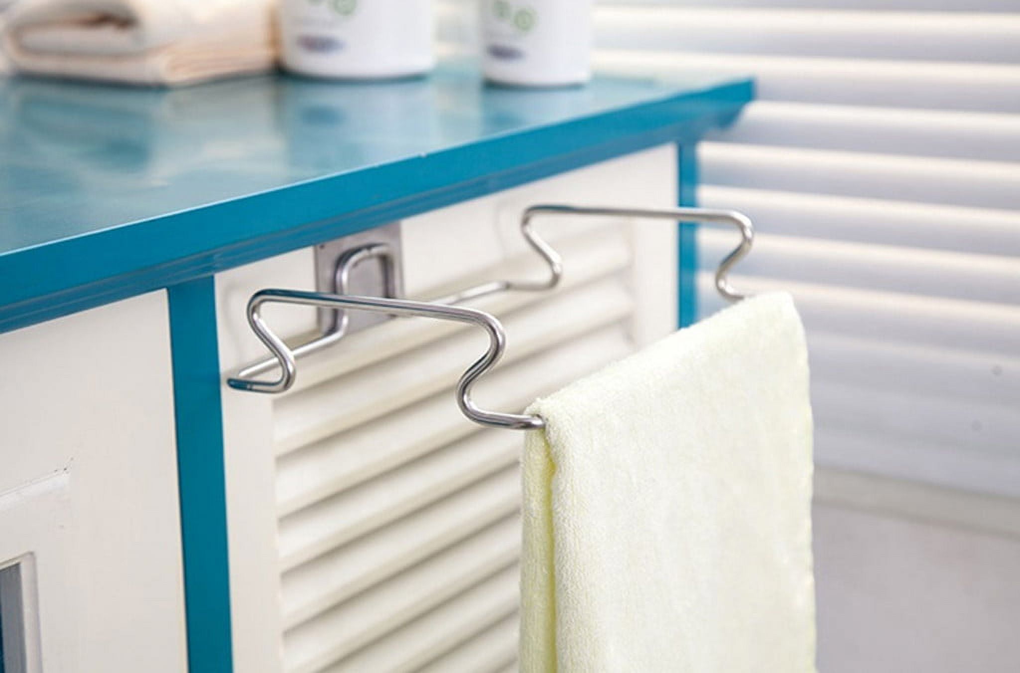 Garbage Bag Holder Over The Door Hanging Mounted Cabinet Under Stand ...