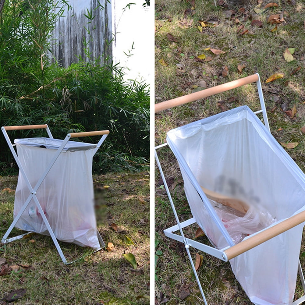 Garbage Bag Rack Stack Garbage Bags Rack, Portable Kitchen Picnic Barbecue Siuke - Walmart.com