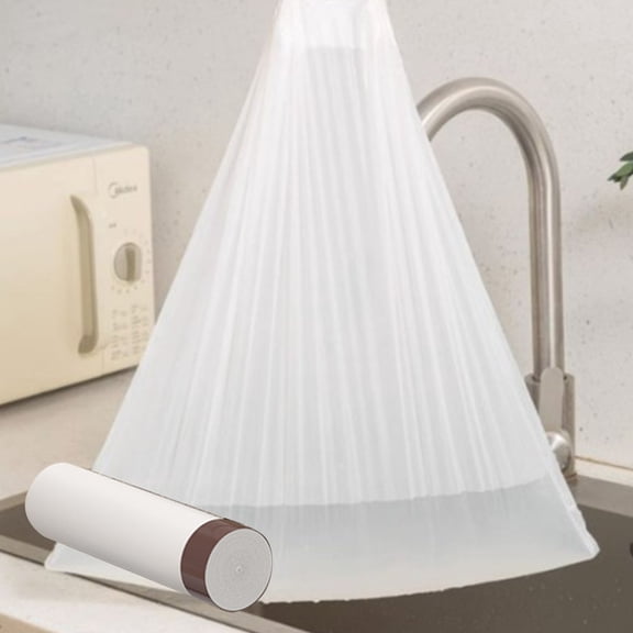 Garbage Bags Thickened Drawstring Plastic Bags for Kitchen Household Cleaning Sanitary Waste Non-tear Leak Protection for Home Office and Daily Trash Disposal