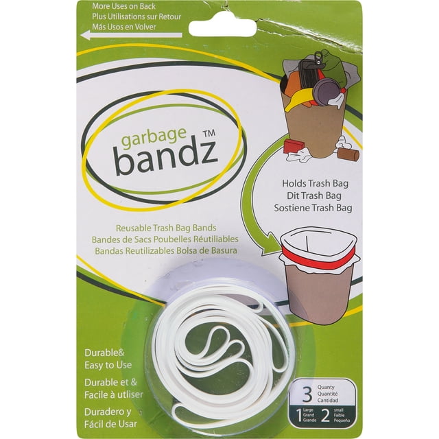 Garbage Bandz Reusable Elastic Rubber Bands