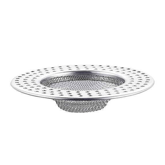 Garbage Bins and Cans Stainless Steel Filter Screen Bathroom Hair Garbage Sewer Sink Filter Screen Non Clogged Cover Plug