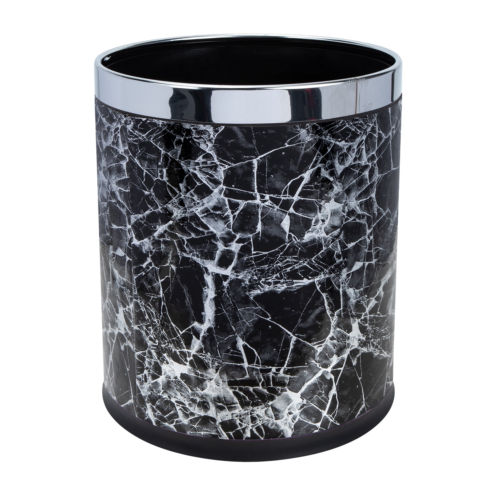 Garbage Can Marble Bin Bathroom Hotel Trash under Sink Office - Walmart.com