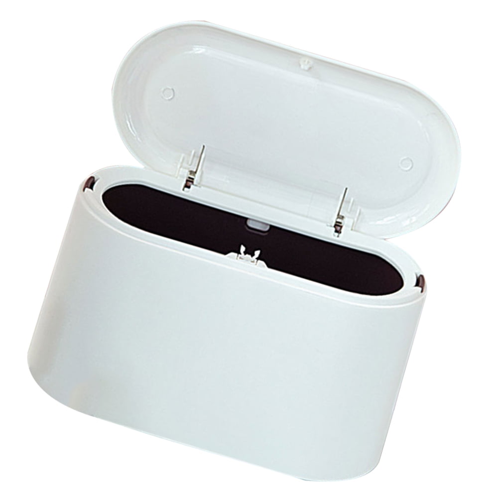 Garbage Can Mini Bucket Waste Car Bin Trash for Bedroom Cans Bedrooms