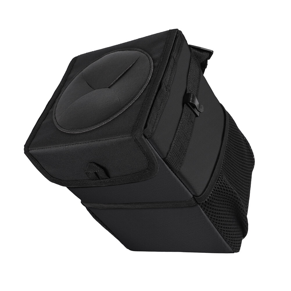 Garbage Can Vehicle Mounted Dustbin Black Car Trash Trash Can Car