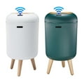thumbnail image 1 of Garbage Can with Motion Sensor Lid Large Capacity Hands-Free Operation Bathroom Automatic Smart Trash Can Wastebasket, 1 of 8
