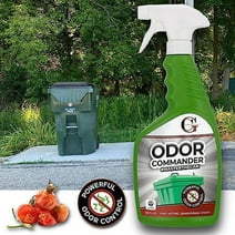 Garbage Commander Odor Commander, Odor Control Spray Bottle, 22 Ounces, Lemongrass Scent