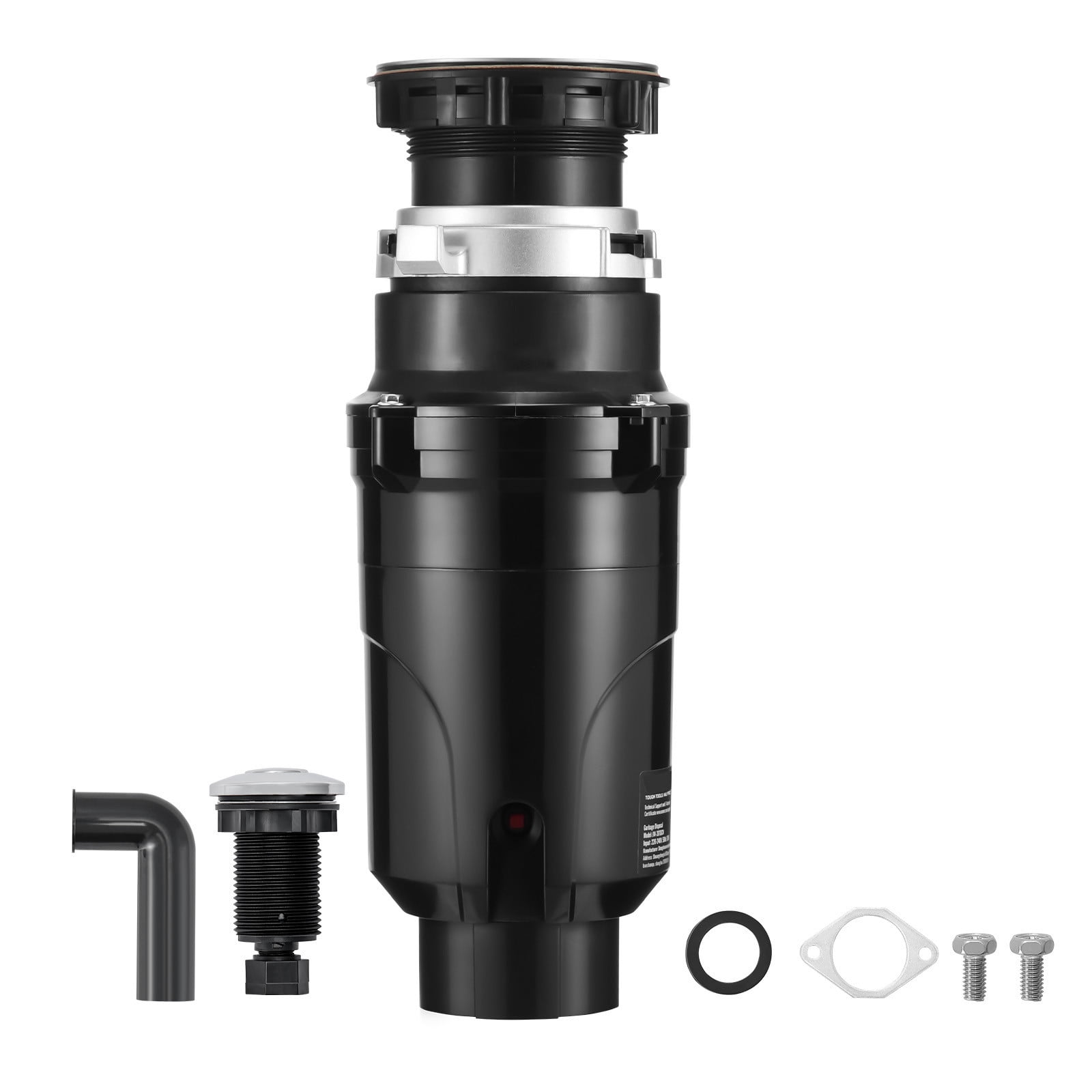 Garbage Disposal 1/2 HP Continuous Food Waste Disposer 3450RPM EZ ...