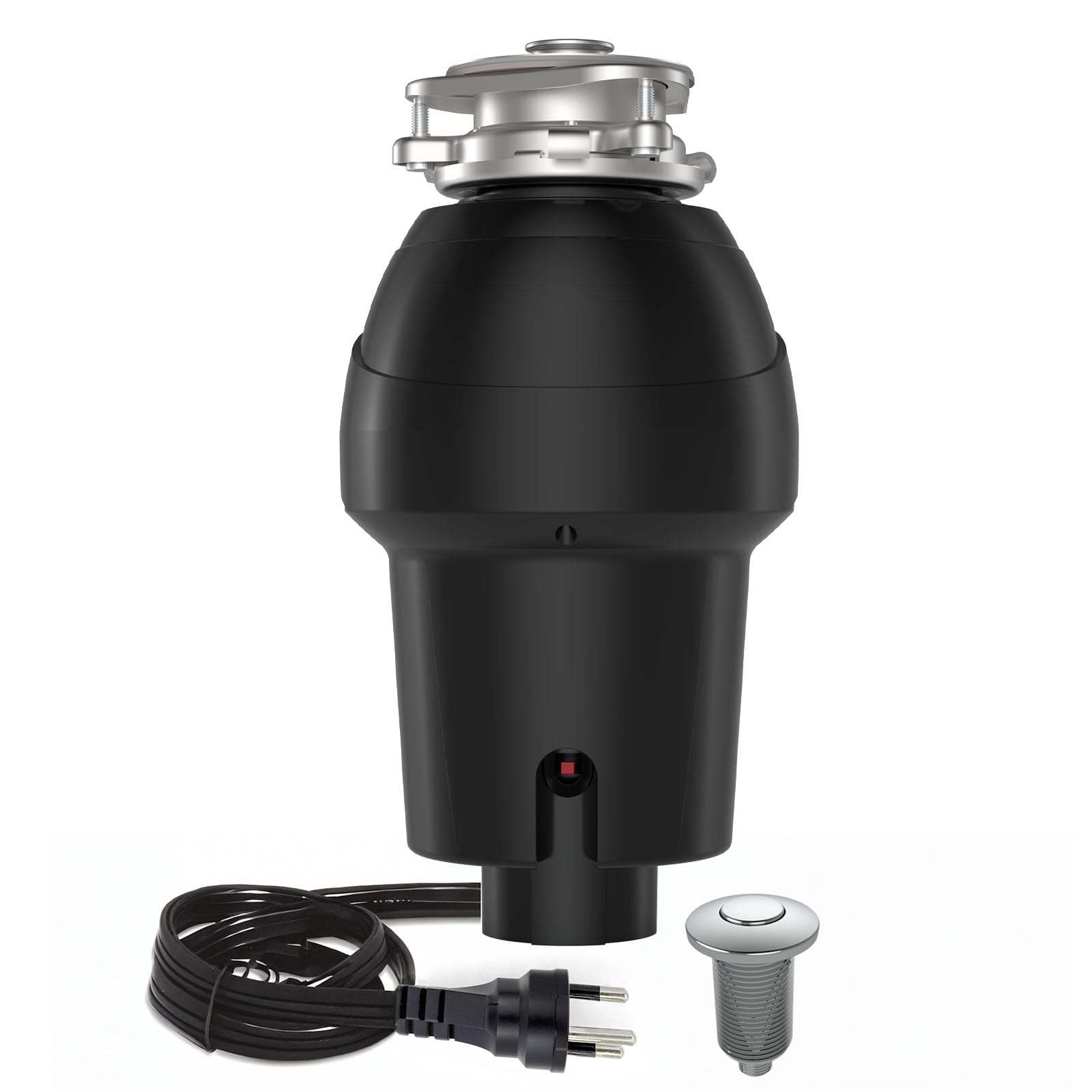 Garbage Disposal, 1 Hp Continuous Feed Food Waste Disposer with Air ...