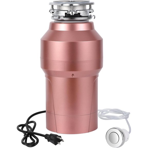 Garbage Disposal with 14 Inch Cord,3500r/Min Food Waste Grinding System,1/2 HP OR 3/4HP Continuous Feed Food Waste Disposer,3800W Food Garbage Disposals for Kitchen Sinks,Wireless Switch