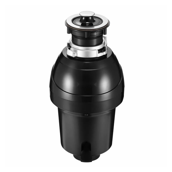 Garbage Disposal 1HP Continuous Feed, Quiet Food Waste Disposer with EZ Connect, 3270RPM, Sound Reduction, Power Cord & Splash Guard for Kitchen Sink