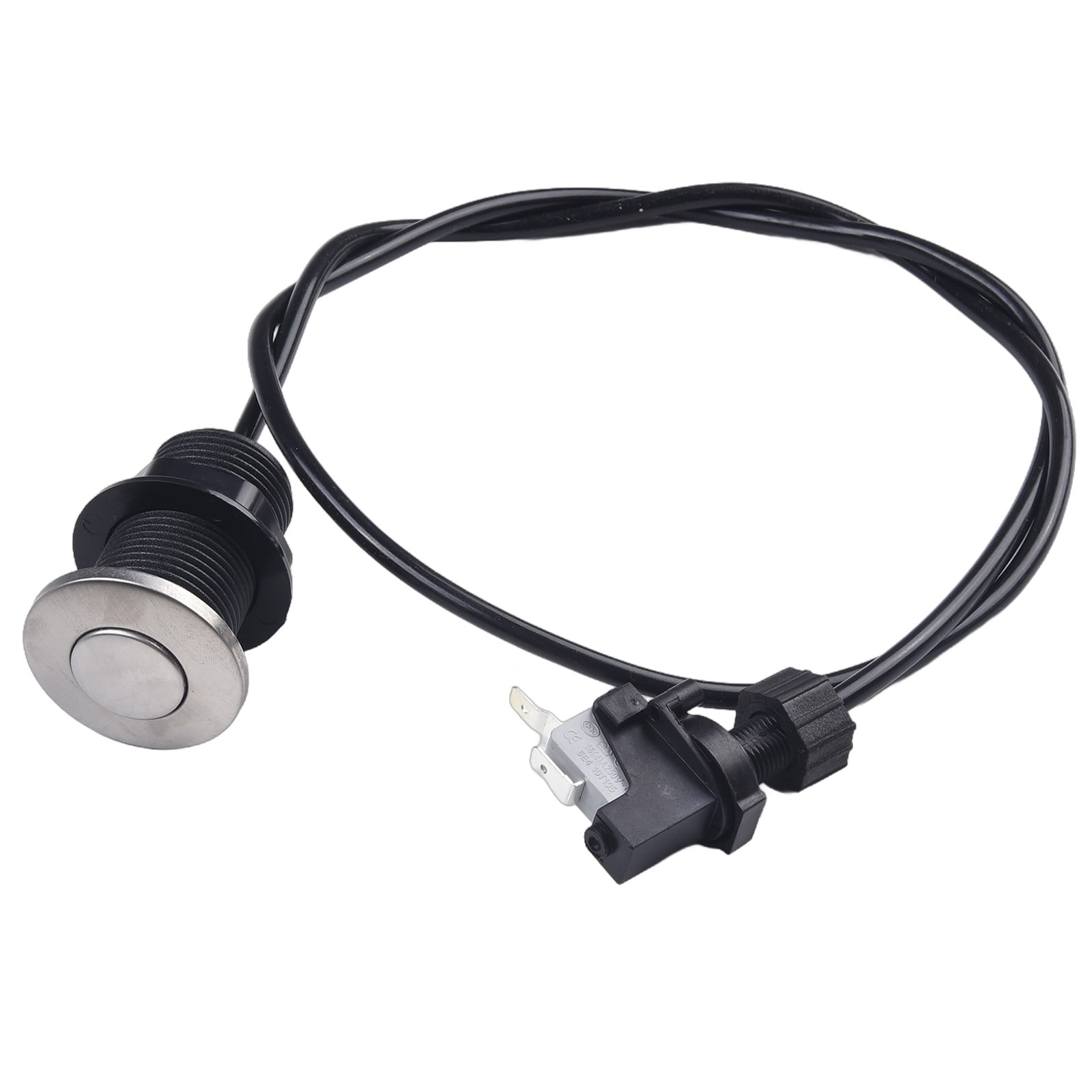 Garbage Disposal Air Switch Kit Air Switch Button Kit for Spa s 32mm brushed