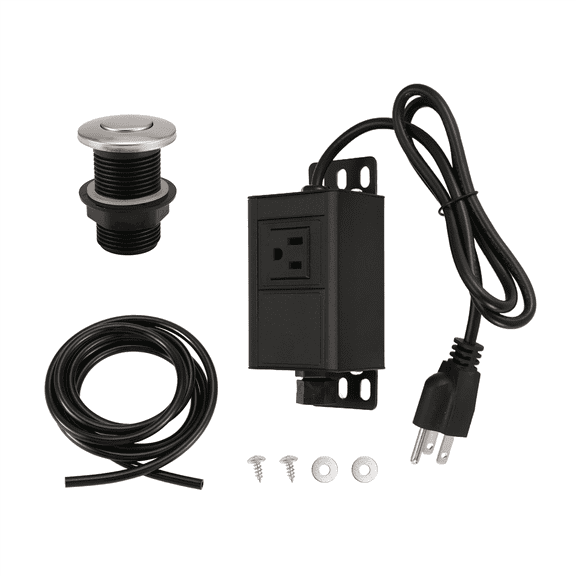 Garbage Disposal Air Switch Kit, Garbage Disposal Button, US Plug