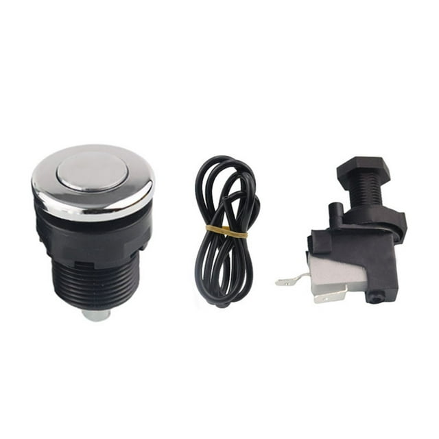 Garbage Disposal Air Switch Kit, Sink Top Stainless Steel Push Button