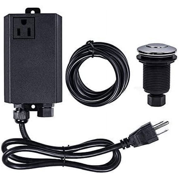 Etoolcity Garbage Disposal Air Switch Kit, Stainless Steel, Sink Top ...