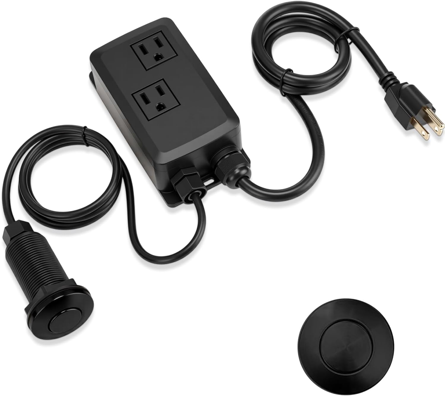 Garbage Disposal Air Switch Kit Wireless Sink Top Garbage Disposal ...