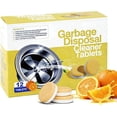 thumbnail image 1 of Garbage Disposal Cleaner Deodorizer Tablets 12 Pack  XL Foaming Tablets with  Citrus Scent,  Formula Cleans Sink  Chamber & Drainpipe, Dishwasher Cleaner Compatible, 1 of 6