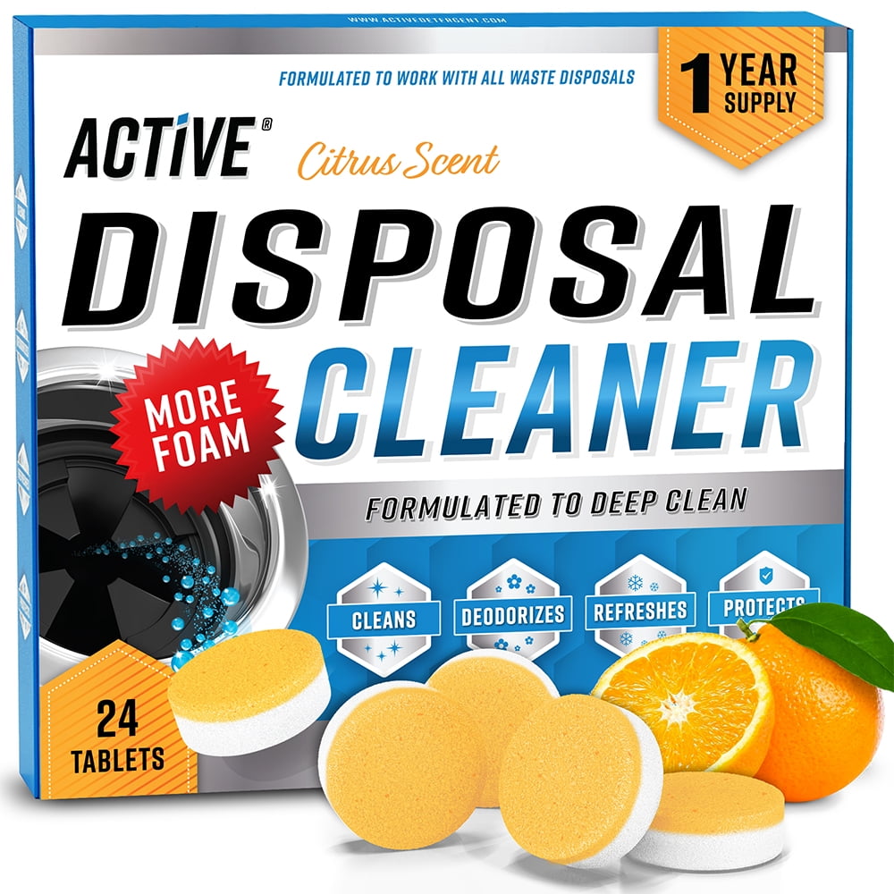 Garbage Disposal Cleaner and Deodorizer - Active F