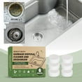 thumbnail image 1 of Garbage Disposal Cleaner Deodorizer Tablets - 6 Pack, New Powerful Foaming Tablet - Fresh Citrus Foam Sink Garburator Disposer Freshener, Natural Kitchen Drain Cleaning Care - 3 Month Supply, 1 of 18
